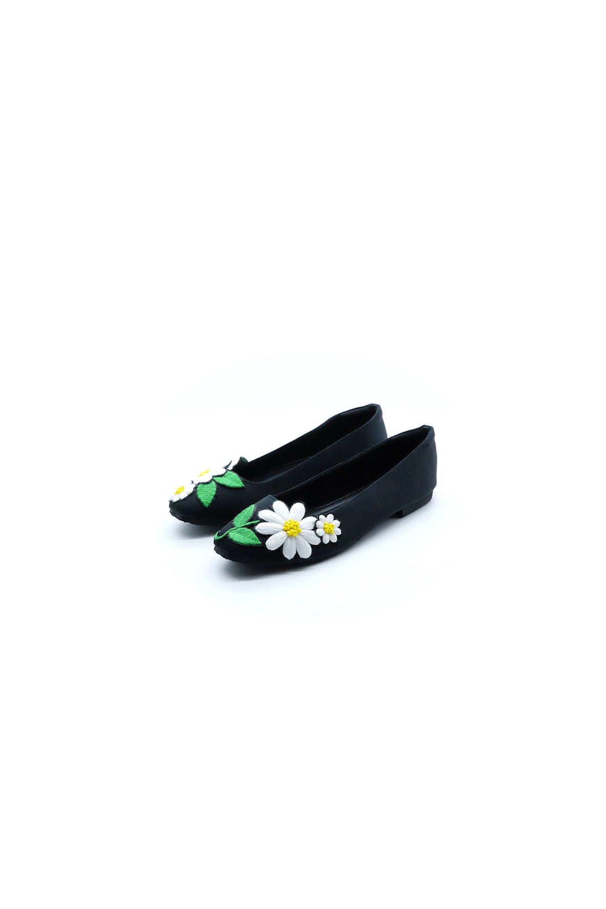 Seraphina Hand-embroidered Square Toe