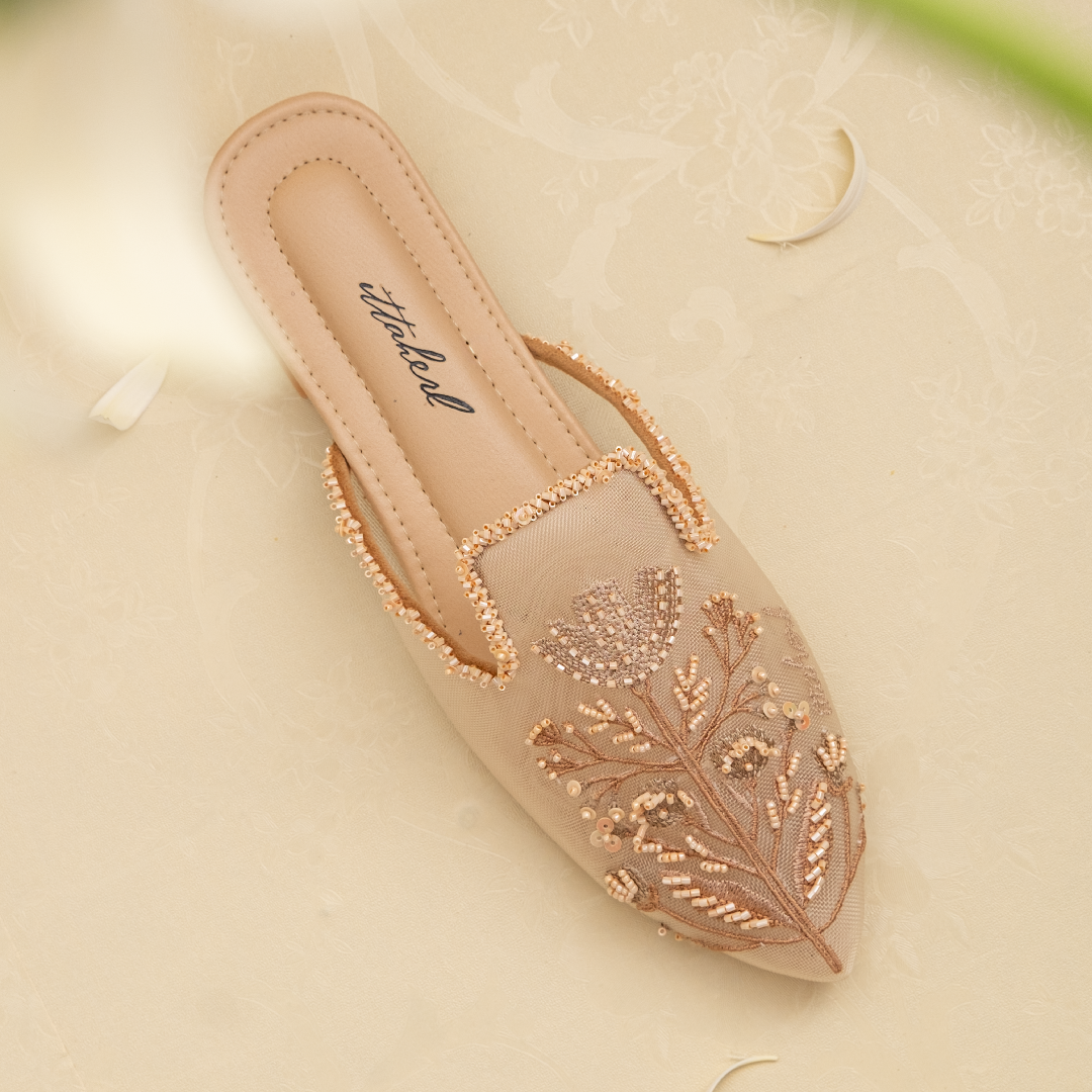 Ittaherl Harper Full Beaded Almond