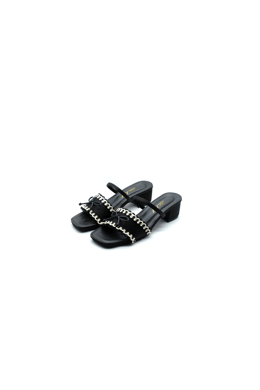 Aella Blockheels 40mm Ink