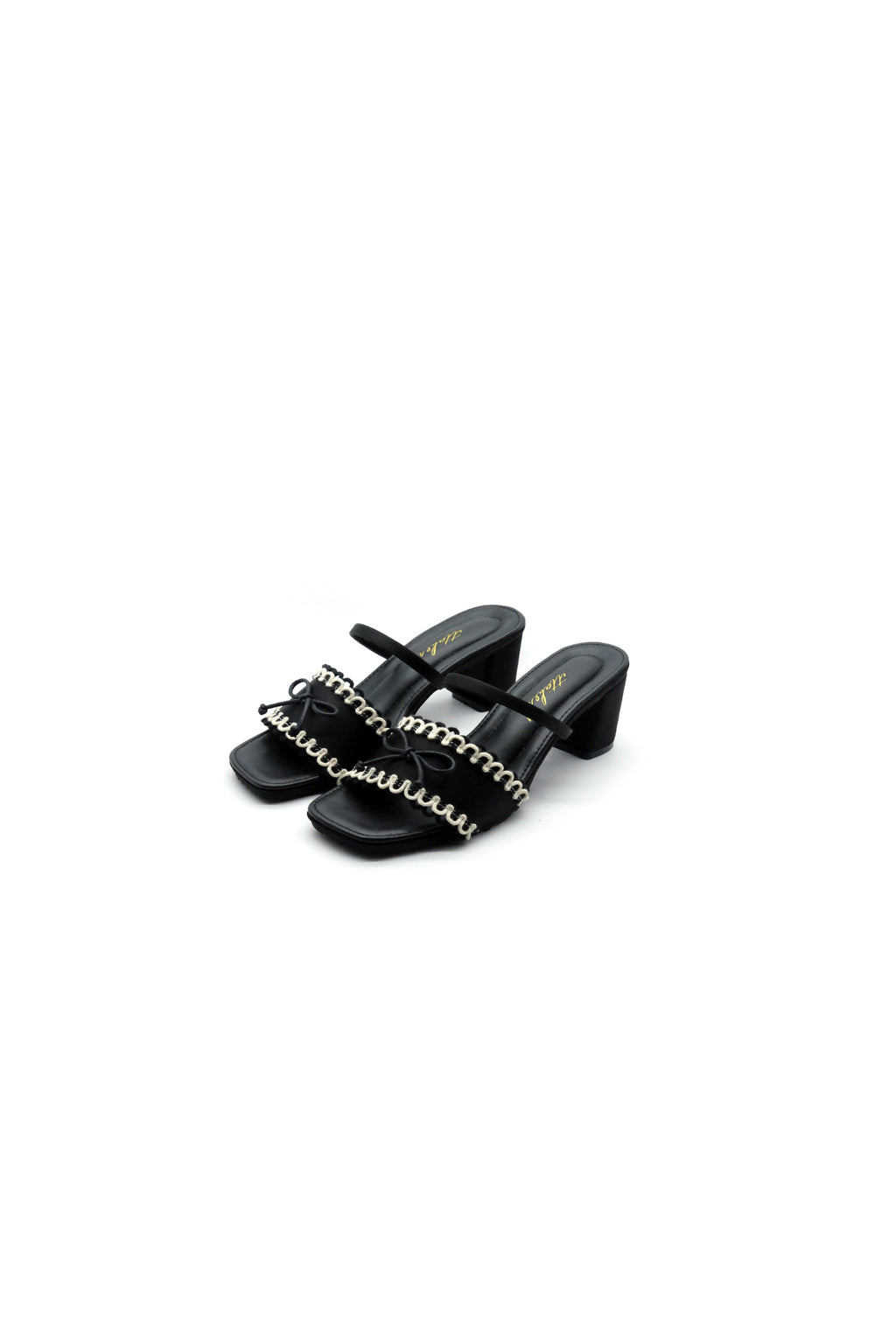 Ittaherl Aella Blockheels 60mm Ink