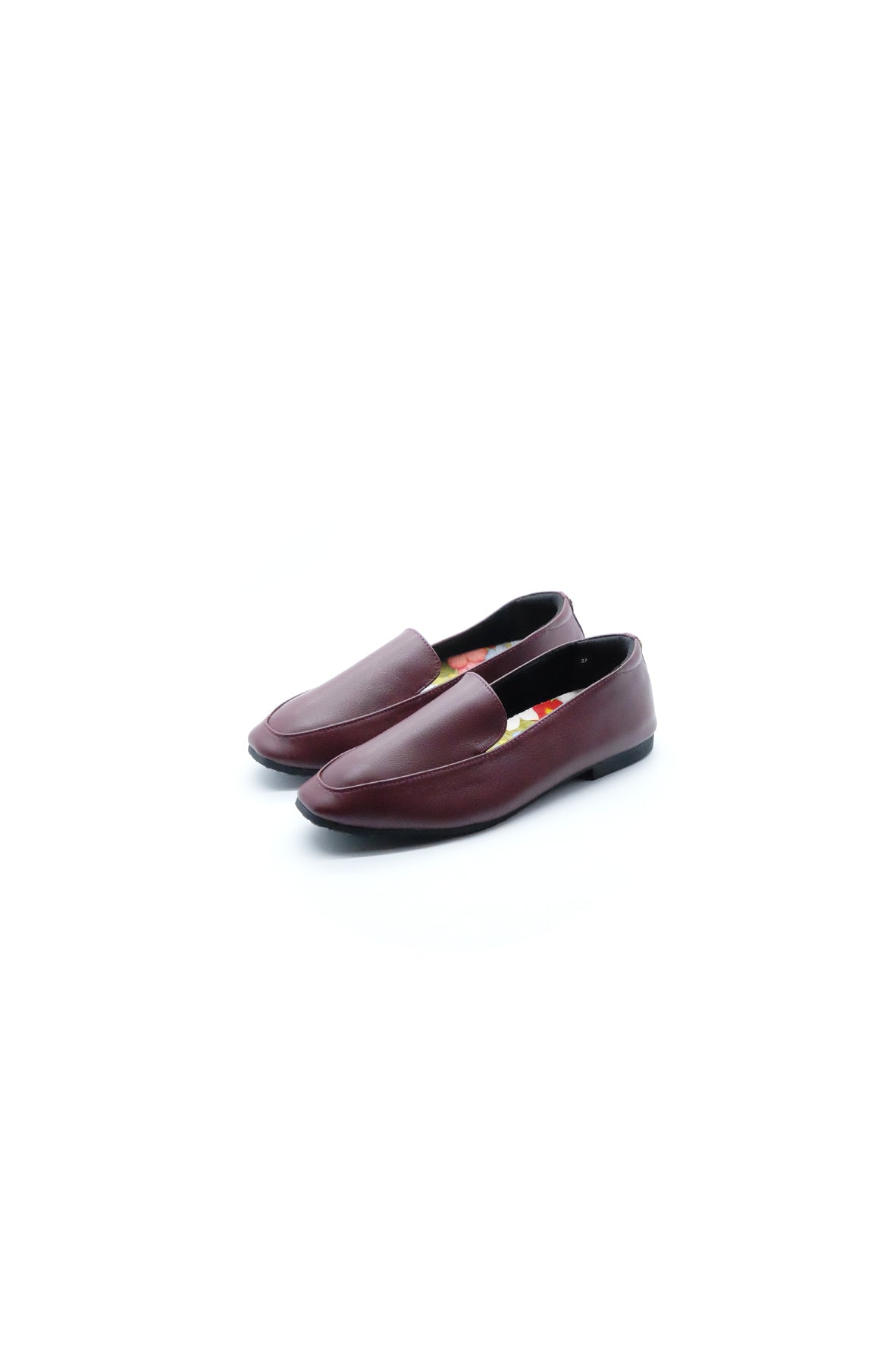Seraphina Genuine Leather Loafer Burgundy