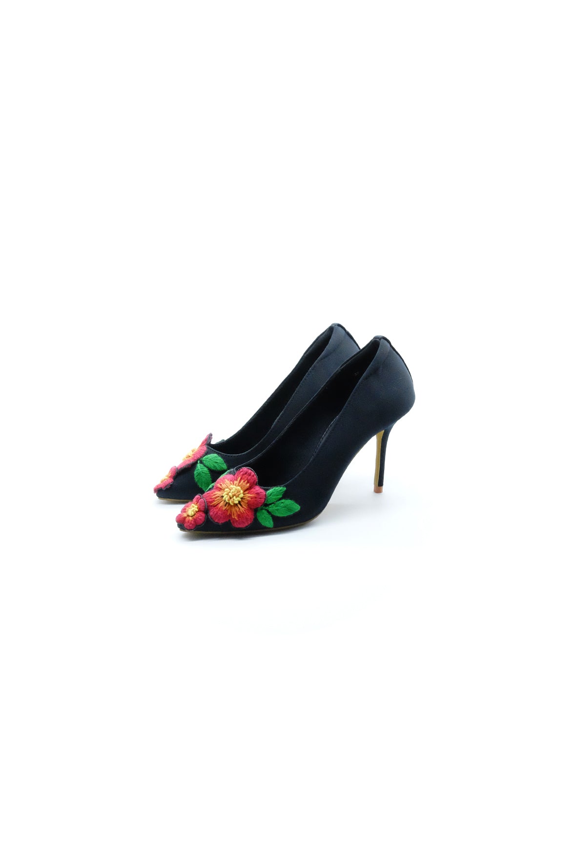 Seraphina Hand-embroidered Pointy Thin Heels 60mm