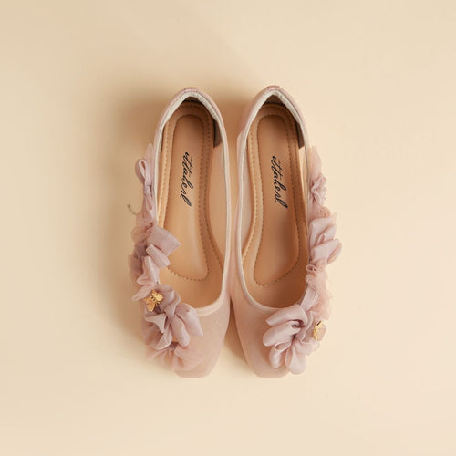 Hariette Square Toe Blush