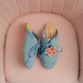 Ittaherl Florea Slides Denim Ocean