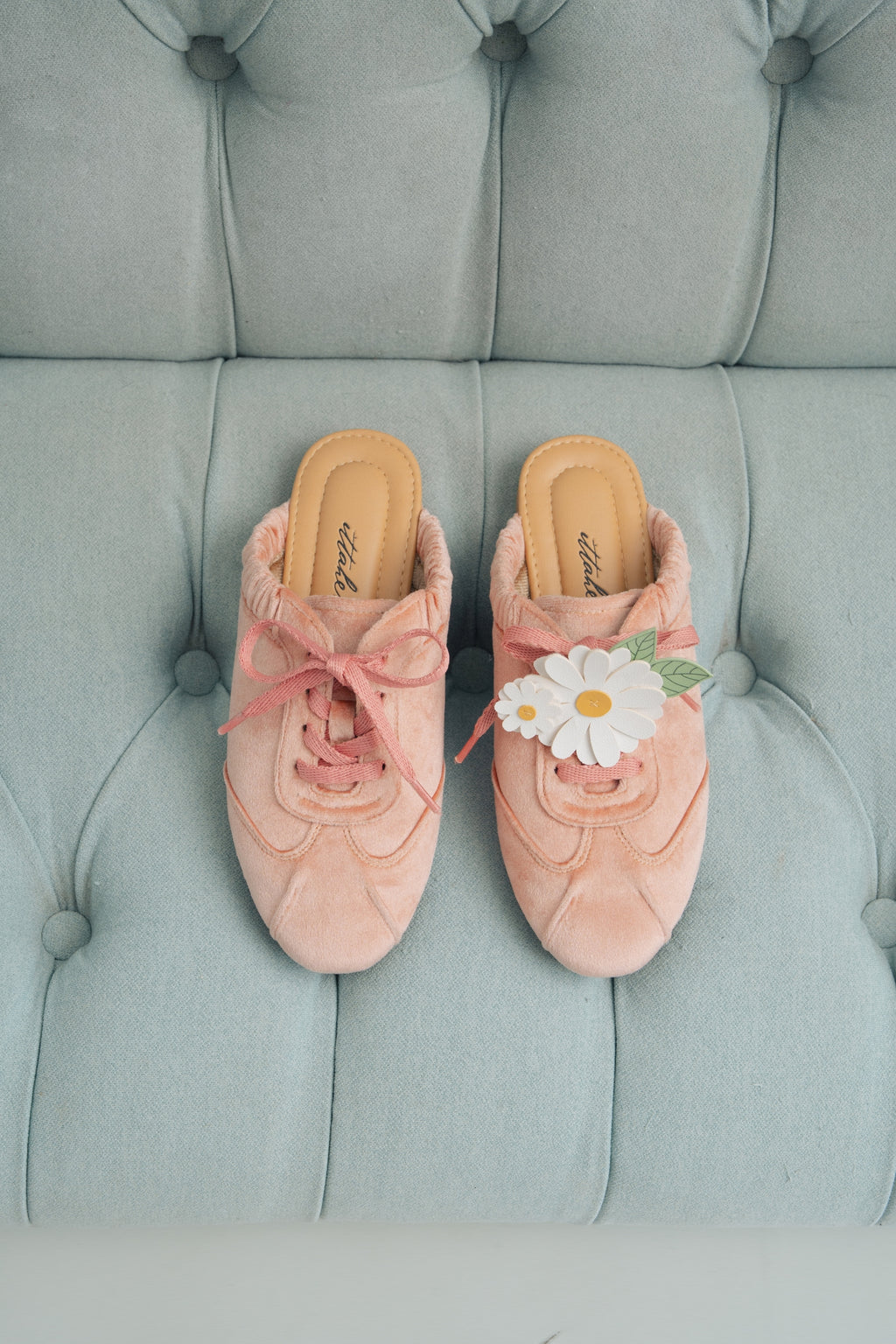 Ittaherl Florea Slides Velvet Blush