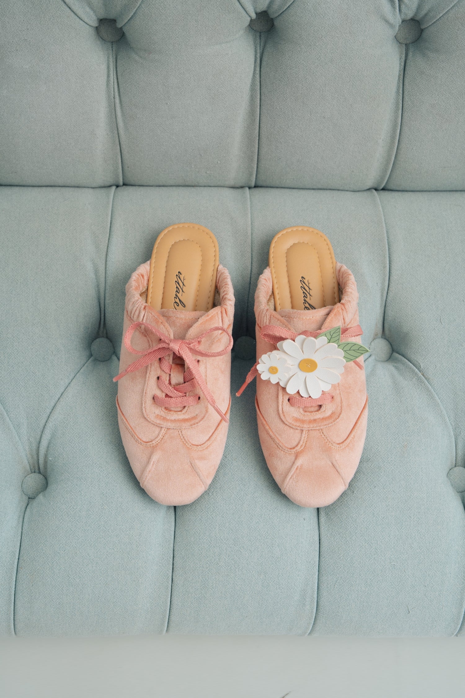 Ittaherl Florea Slides Velvet Blush