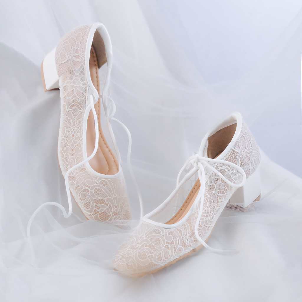 Ittaherl Maurel Square Toe 40mm Blockheels Cloud