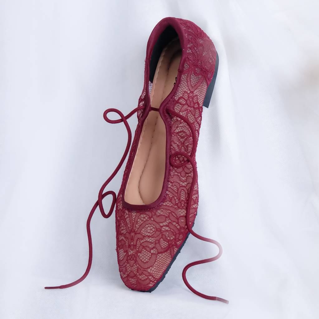 Ittaherl Maurel Square Toe Maroon