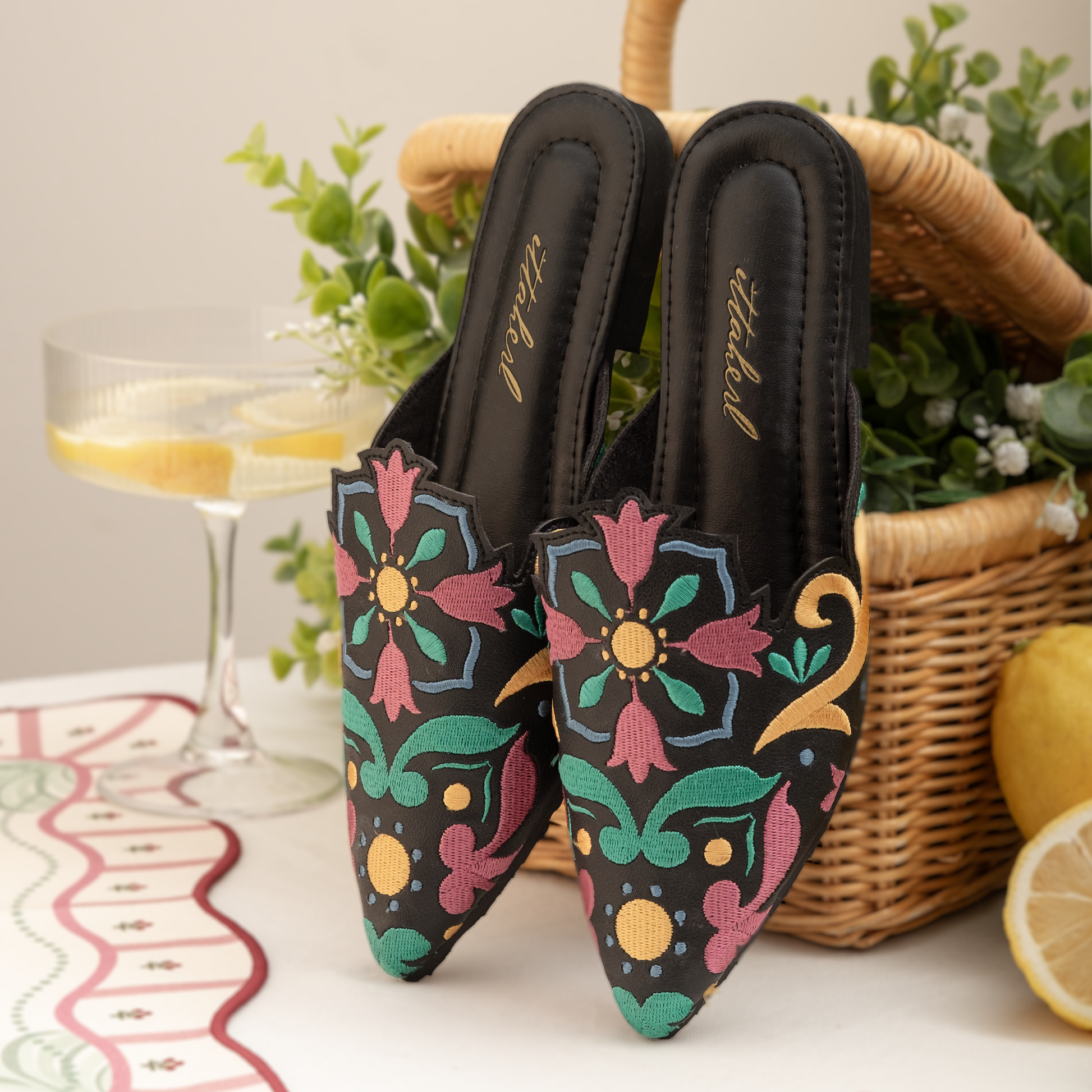 Tattici Mules Ink