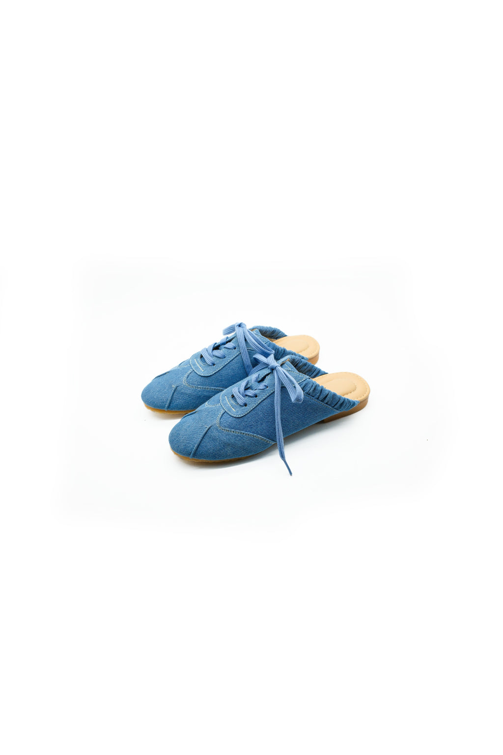 Ittaherl Florea Slides Denim Ocean