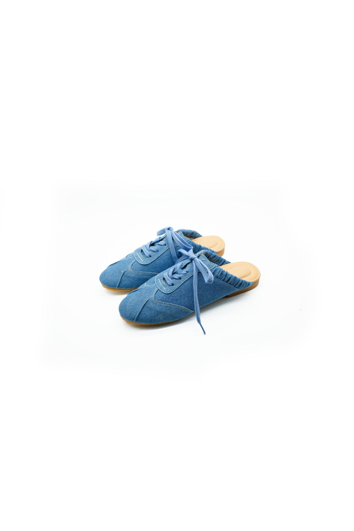 Ittaherl Florea Slides Denim Ocean