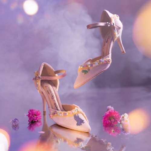 Tangled Slipper Thin Heels 40mm Lilac