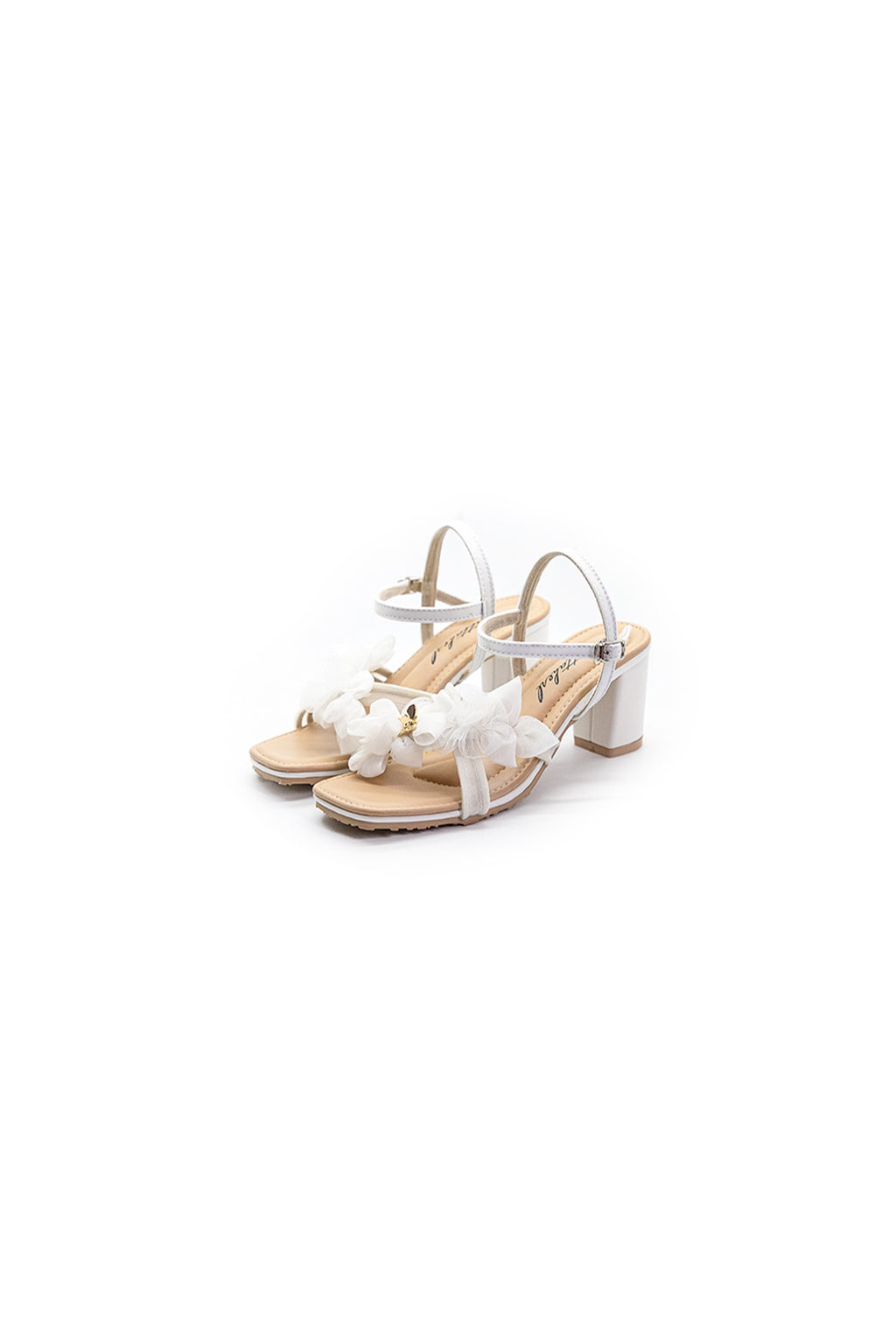 Hariette Block Heels x Strap 60mm Cloud