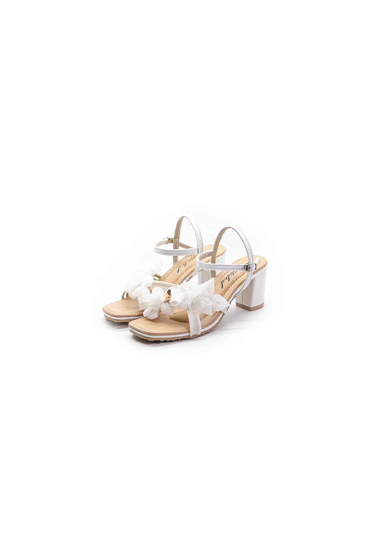 Hariette Block Heels x Strap 60mm Cloud