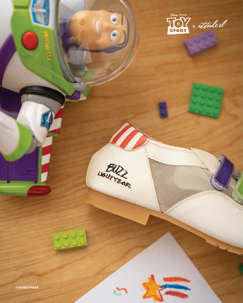 Disney Pixar x Ittaherl Space Ranger Sneakers Round Cloud