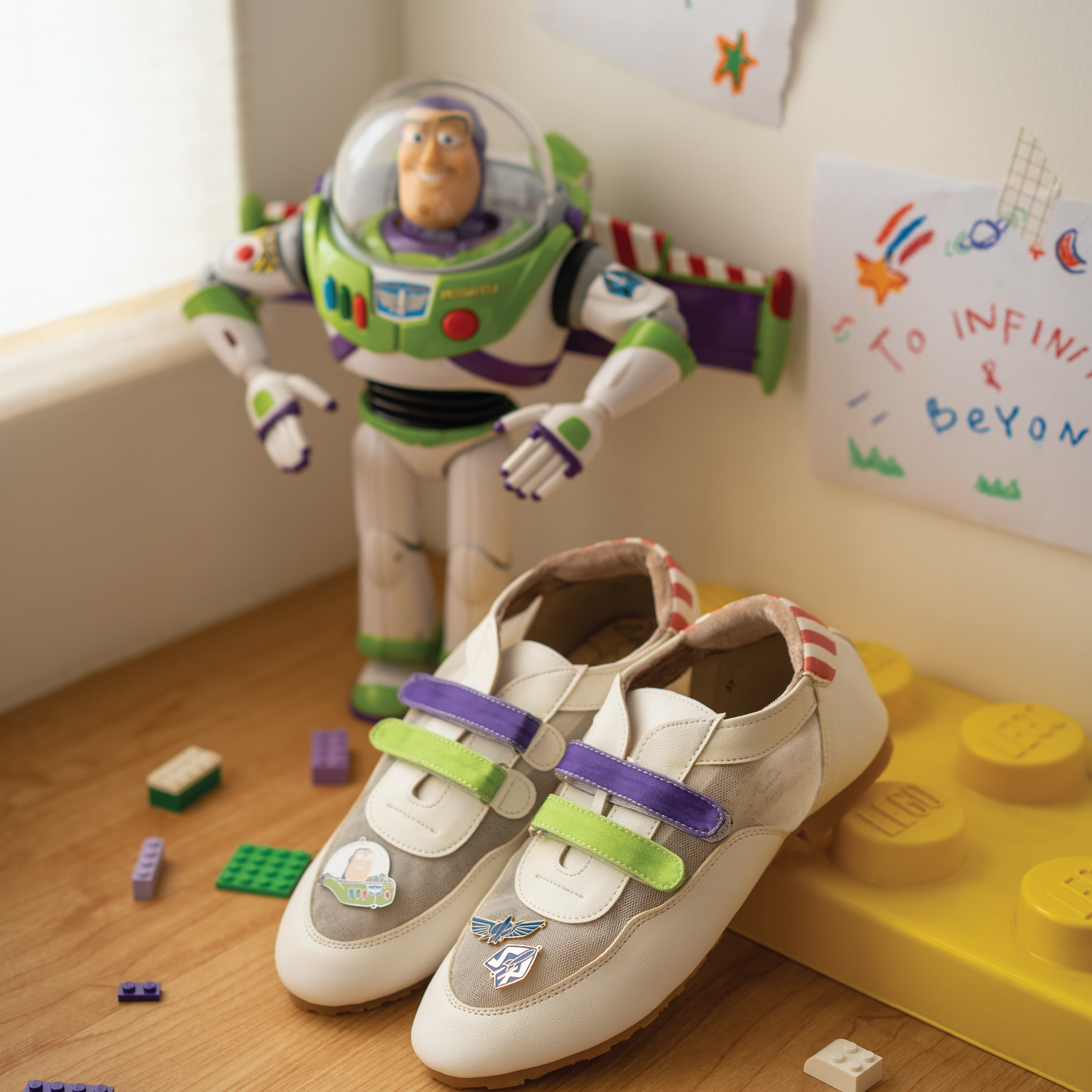 Disney Pixar x Ittaherl Space Ranger Sneakers Round Cloud