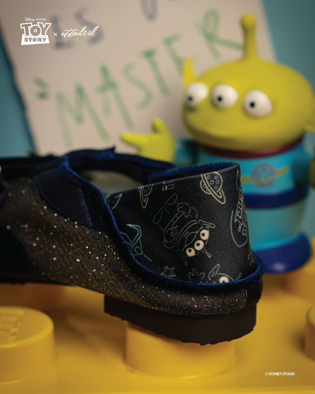 Disney Pixar x Ittaherl Planet Sneakers Pointy Naval