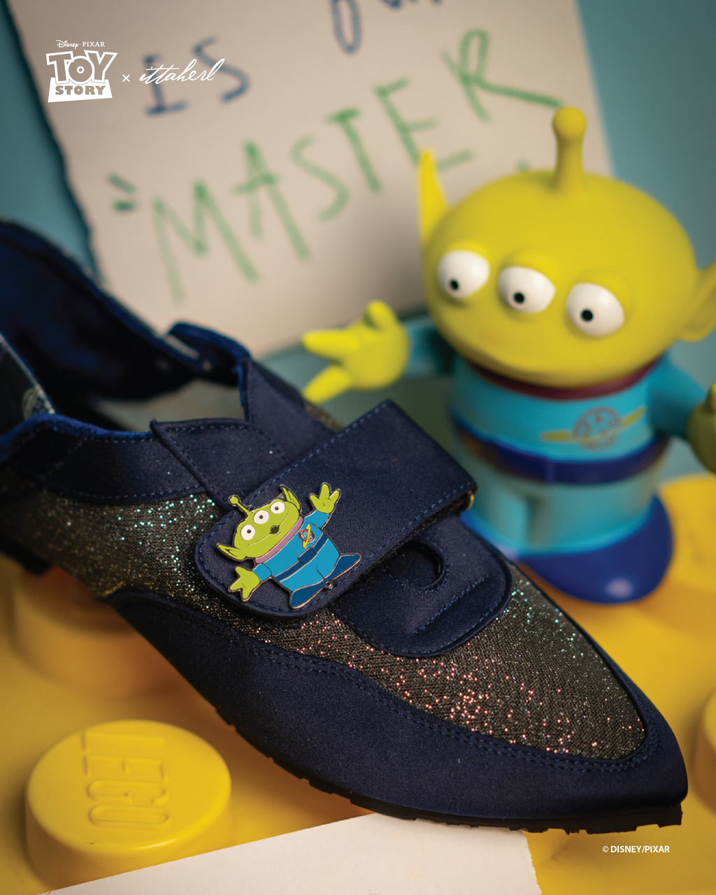 Disney Pixar x Ittaherl Planet Sneakers Pointy Naval