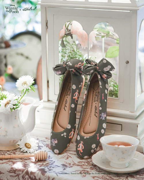 Meadow Garden Square Toe Olive