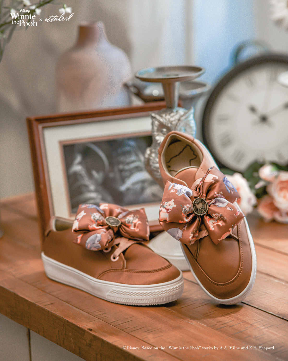 Meadow Garden Sneakers Choco