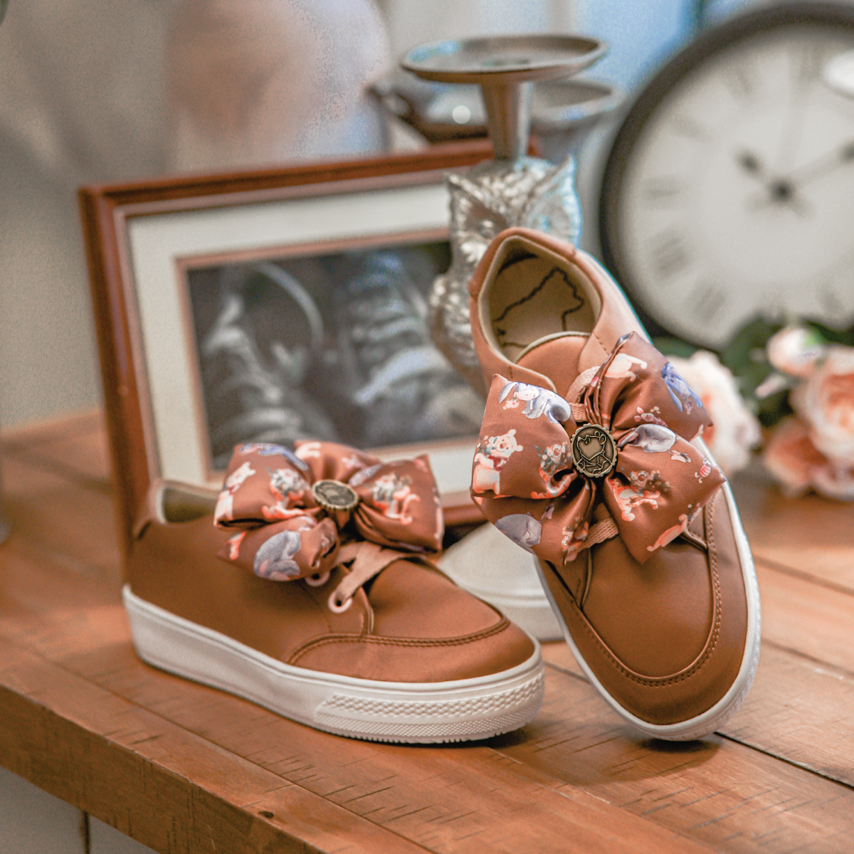 Disney Winnie The Pooh x Ittaherl - Meadow Garden Sneakers Choco