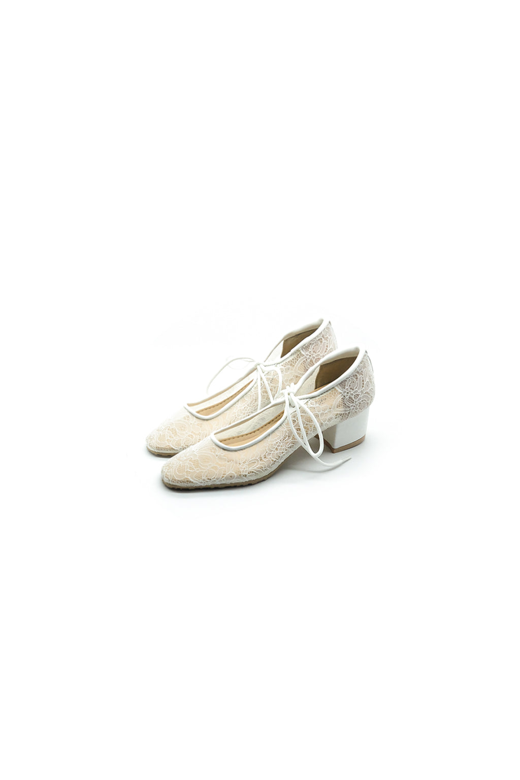 Ittaherl Maurel Square Toe 40mm Blockheels Cloud