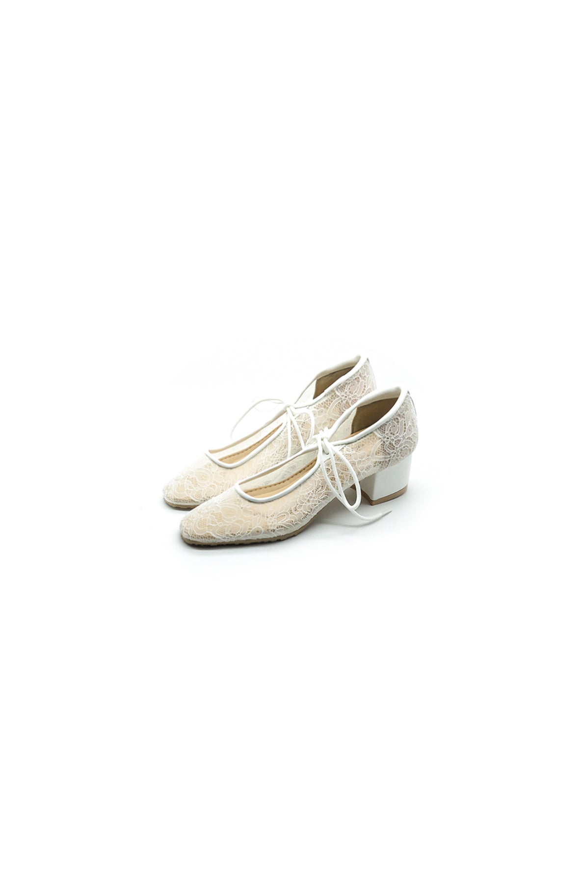 Ittaherl Maurel Square Toe 40mm Blockheels Cloud