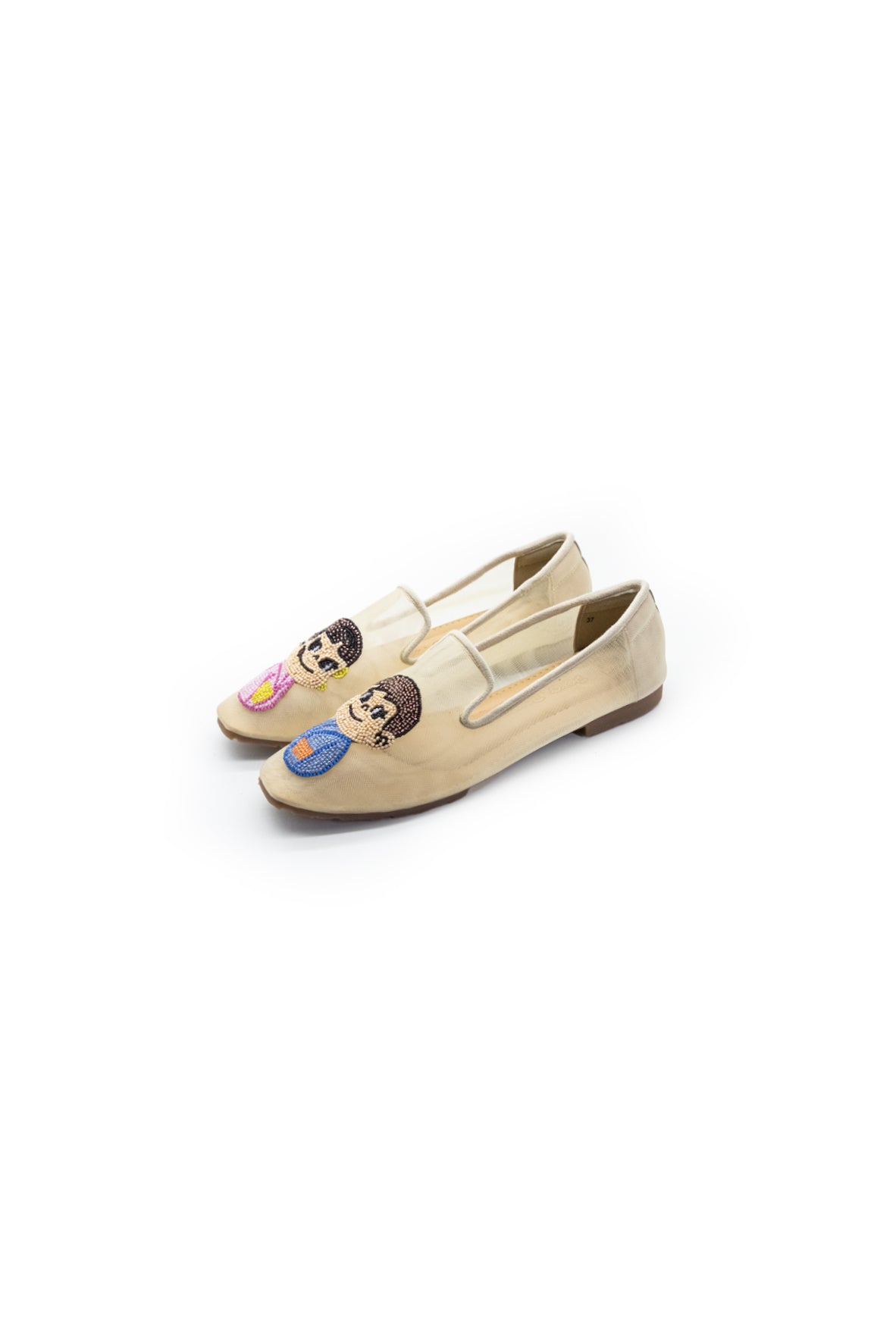 Peko Summer Beaded Mesh Loafer