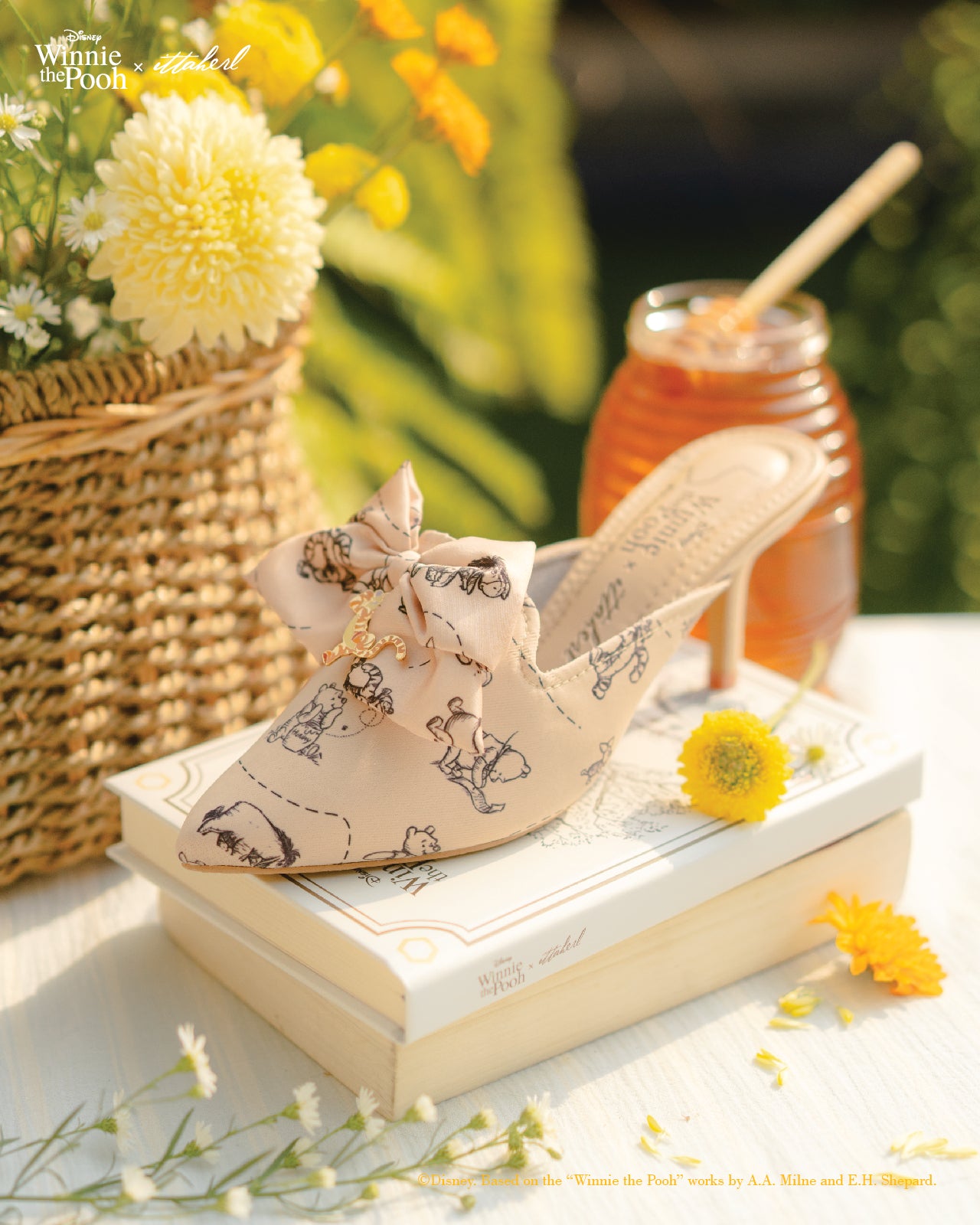 Bee Tree 60mm Slippers Heels Sand