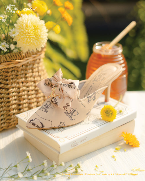 Bee Tree 60mm Slippers Heels Sand