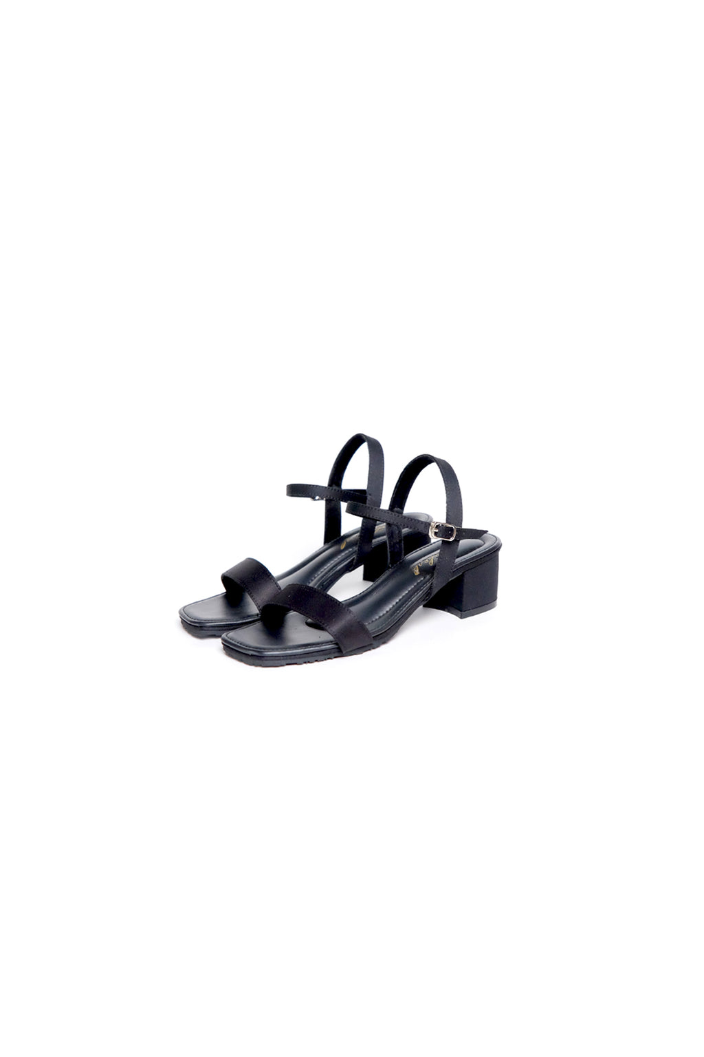 Ittaherl Riana Block Heels Strap 40mm Ink