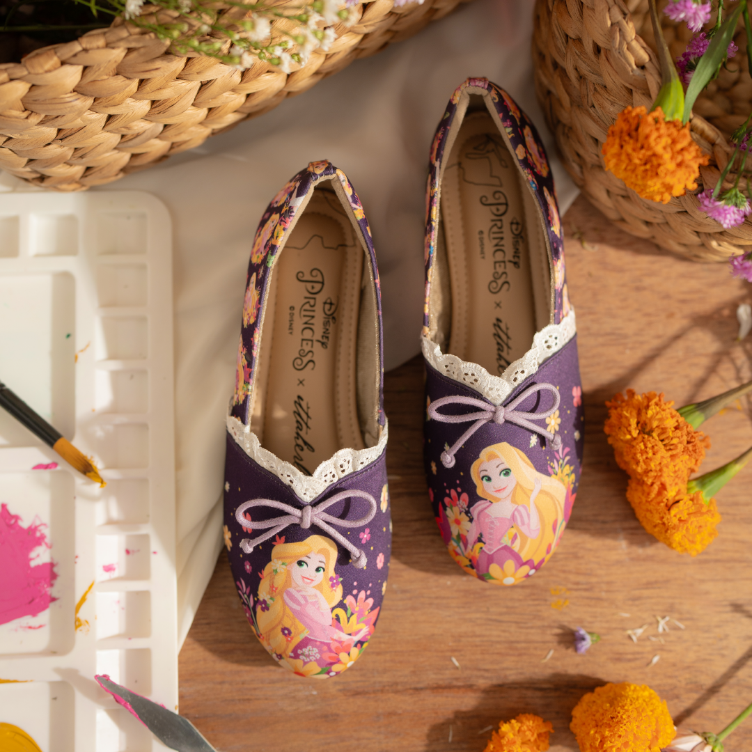 Disney Princess Rapunzel x Ittaherl - See The Light Slip On Violet