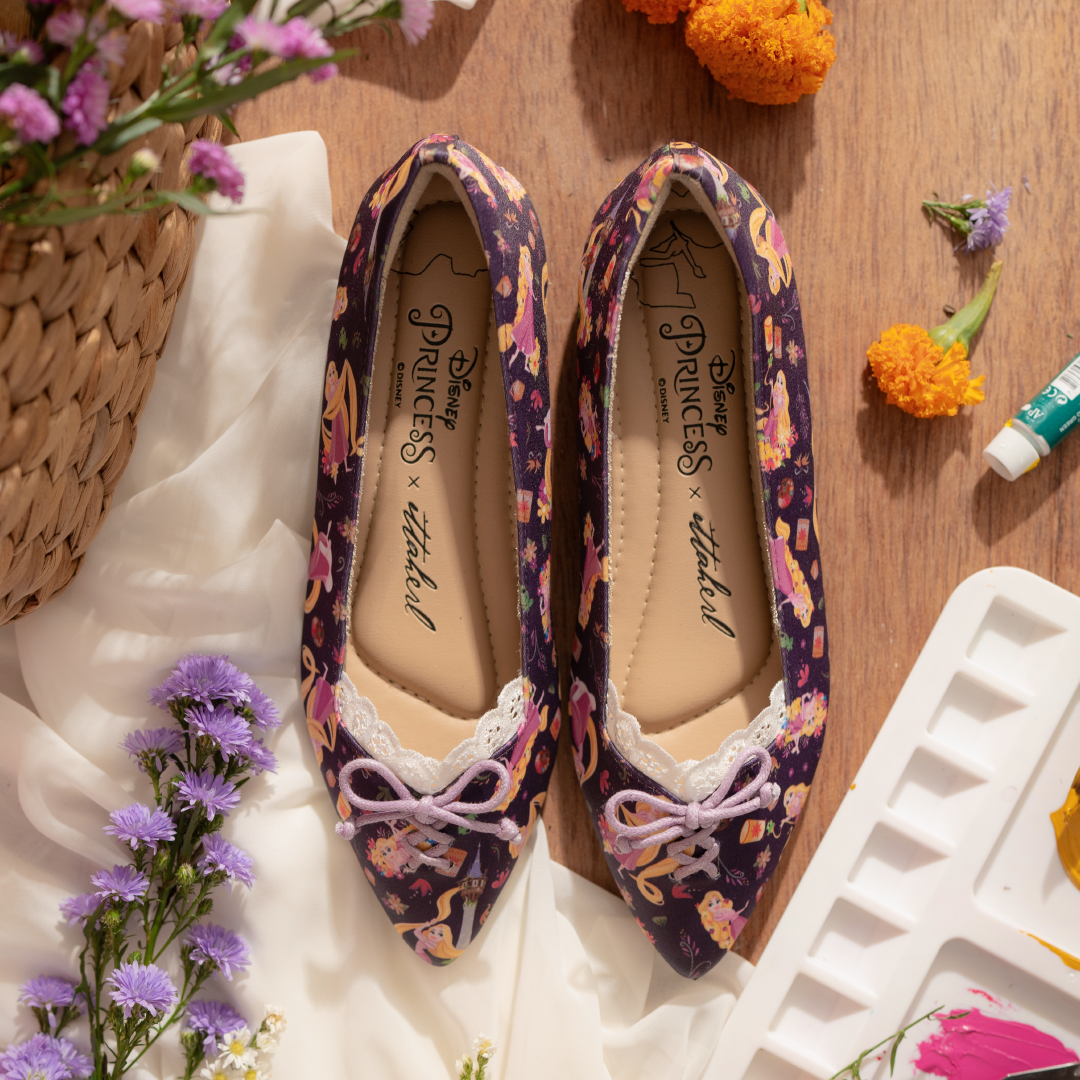 Disney Princess Rapunzel x Ittaherl - See The Light Maxi Pointy Violet