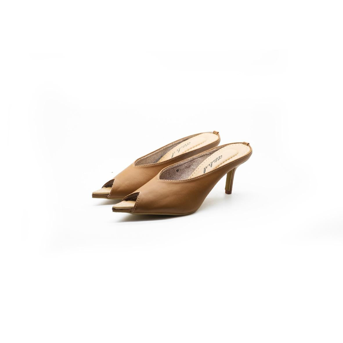 Ittaherl Palette 60mm Peeptoe Camel