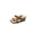 Palette 2 Strap Wedges Camel