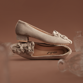 Kirana Block Heels 30mm Square Toe Charcoal